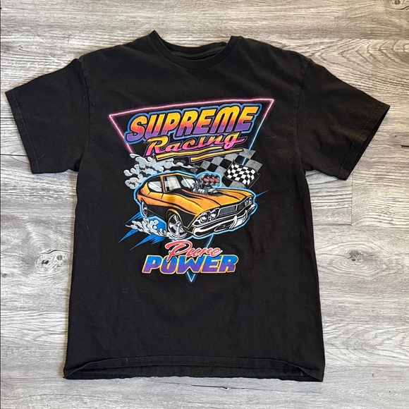 Dom Other - Supreme Racing Black Graphic Tee